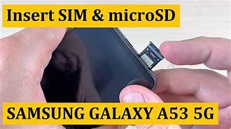 Cara Membuka Slot Kartu Sim Samsung A52 5G 5G